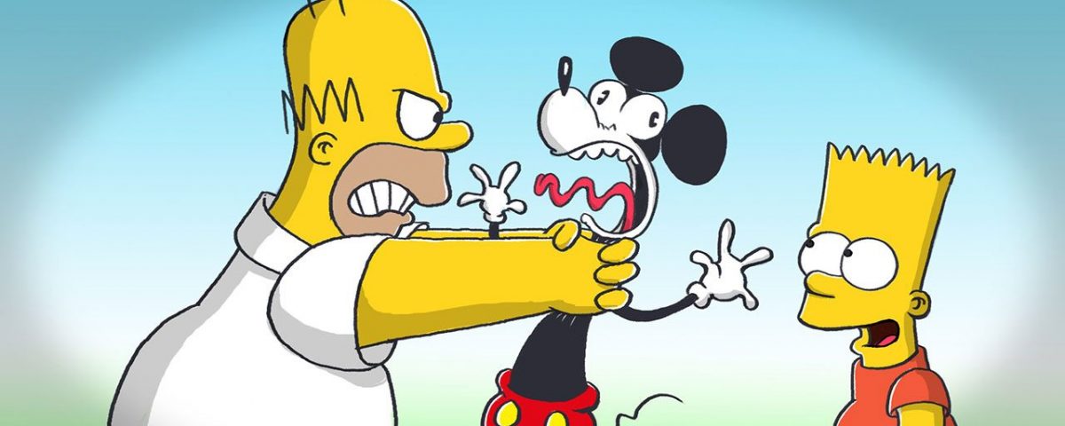 شوخی با کاراکترهای کمپانی فاکس و دیزنی